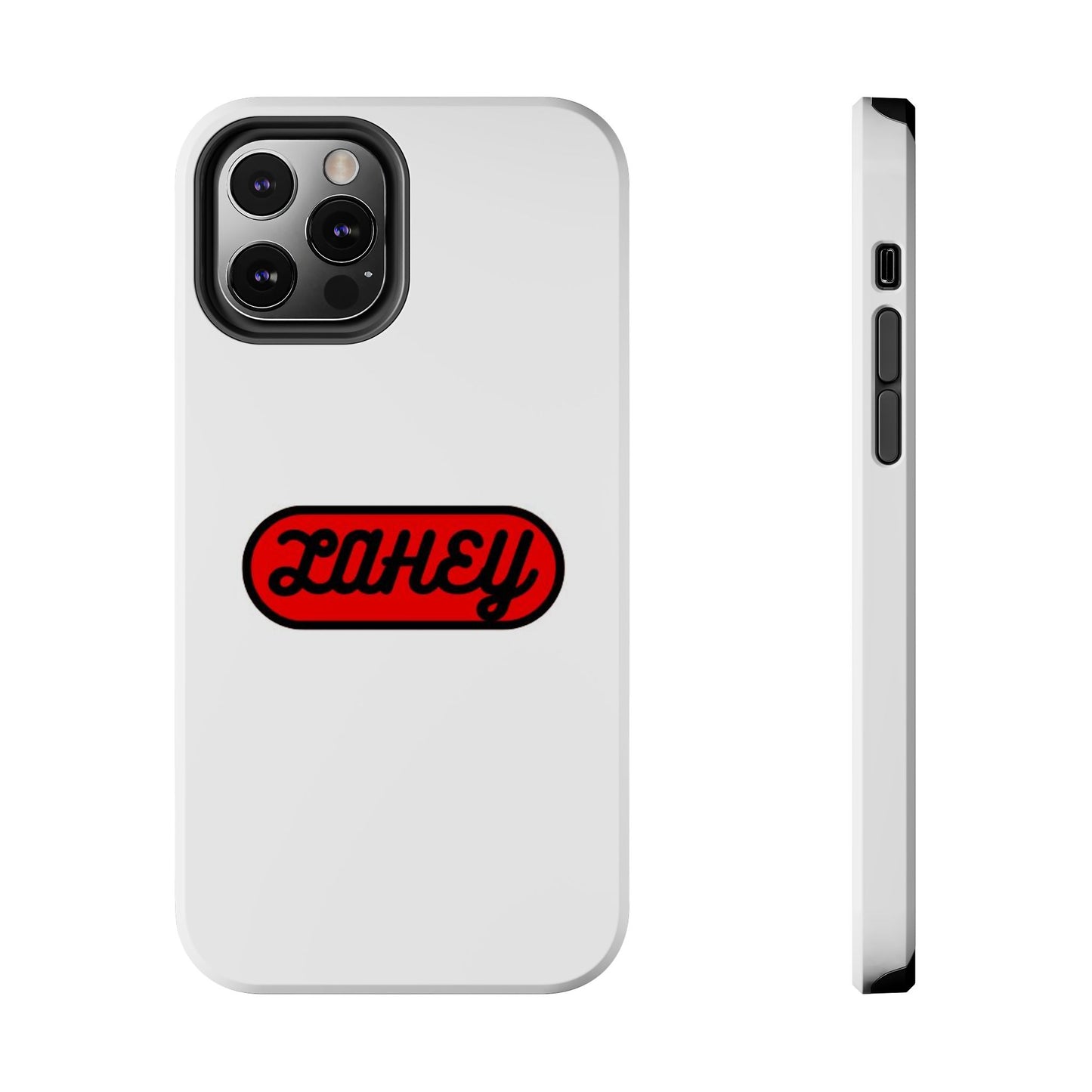 White & Red Lahey Phone Case