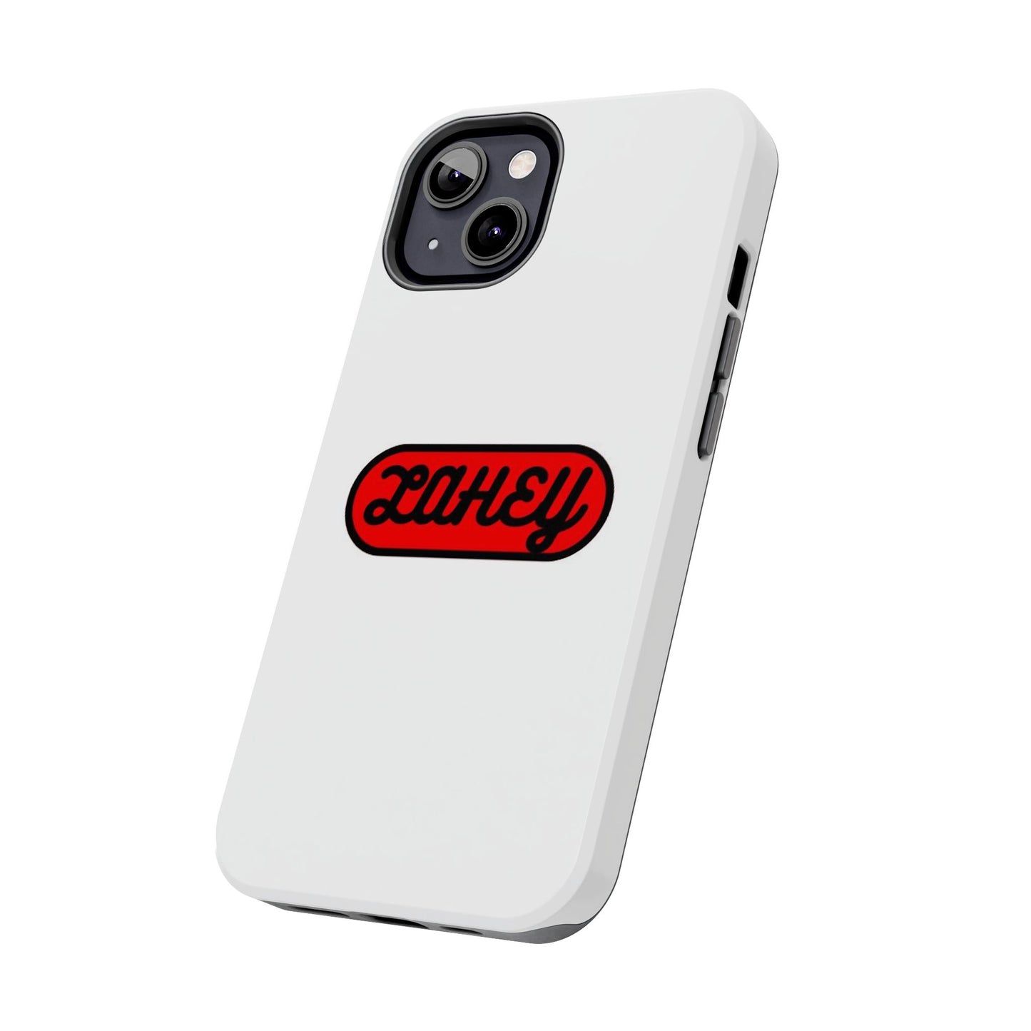 White & Red Lahey Phone Case