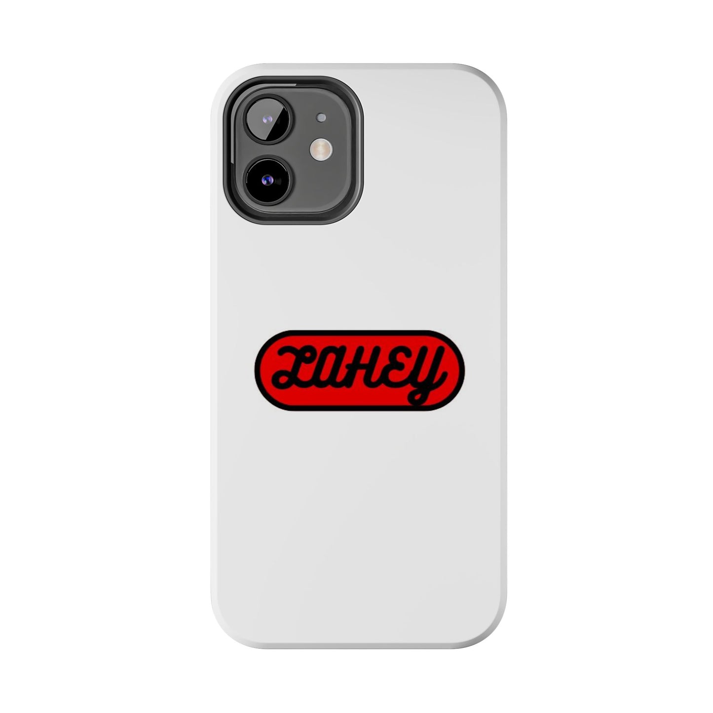 White & Red Lahey Phone Case