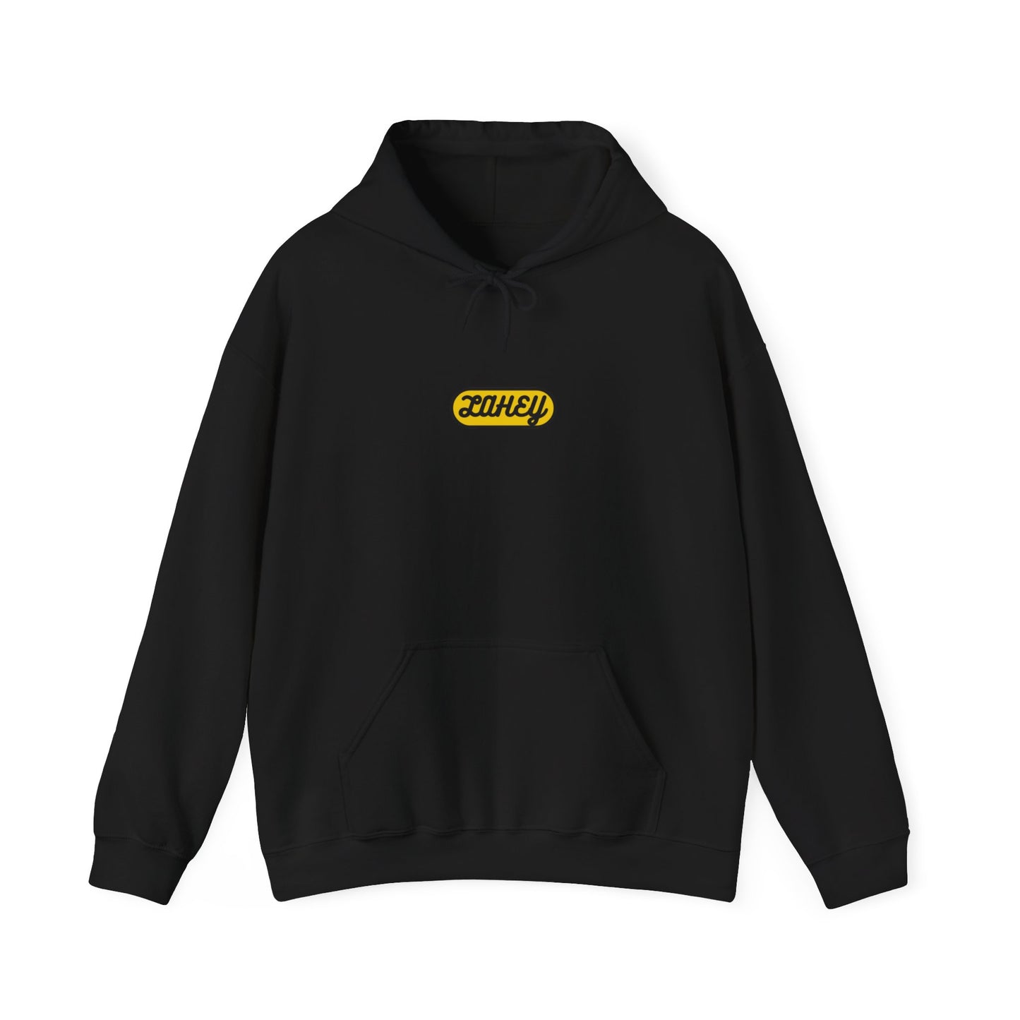 Black & Yellow Logo Hoodie