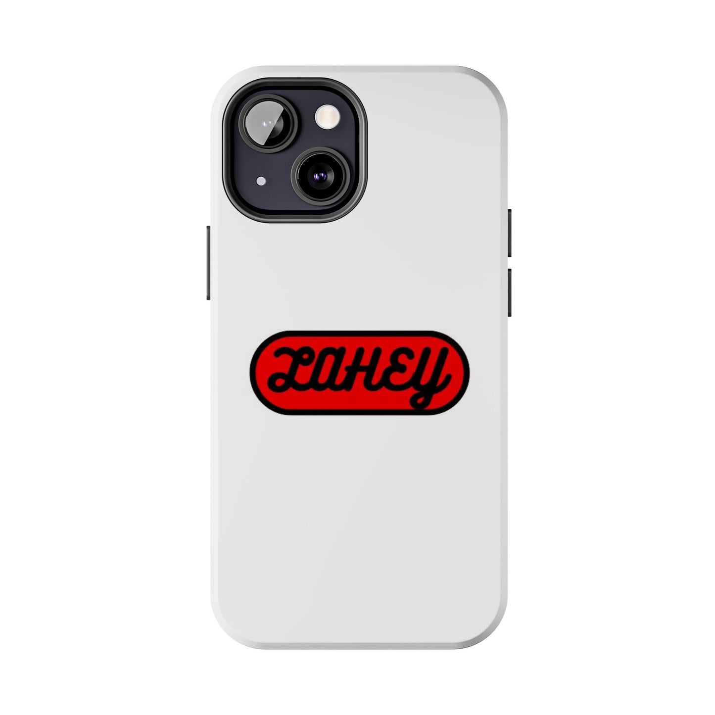 White & Red Lahey Phone Case