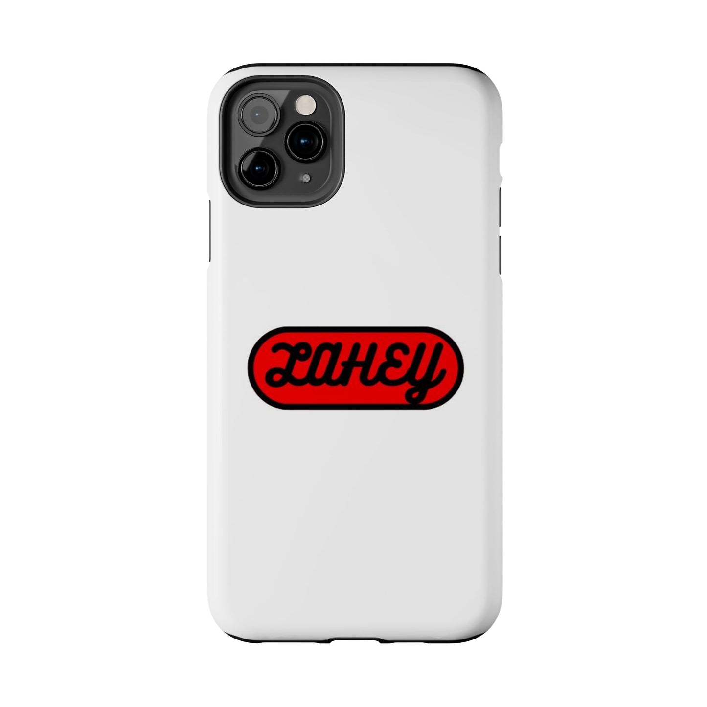 White & Red Lahey Phone Case