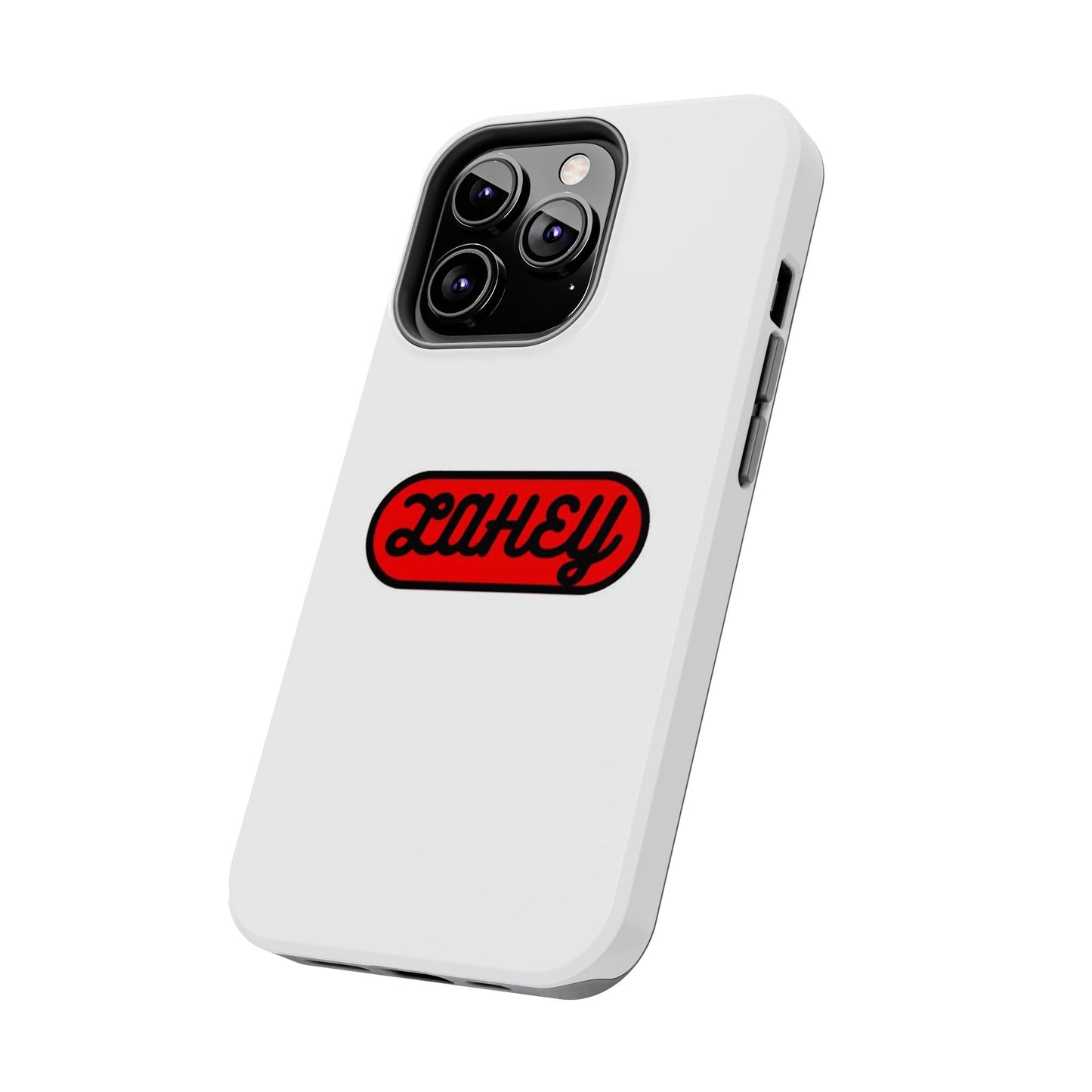 White & Red Lahey Phone Case