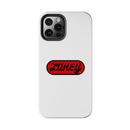 White & Red Lahey Phone Case