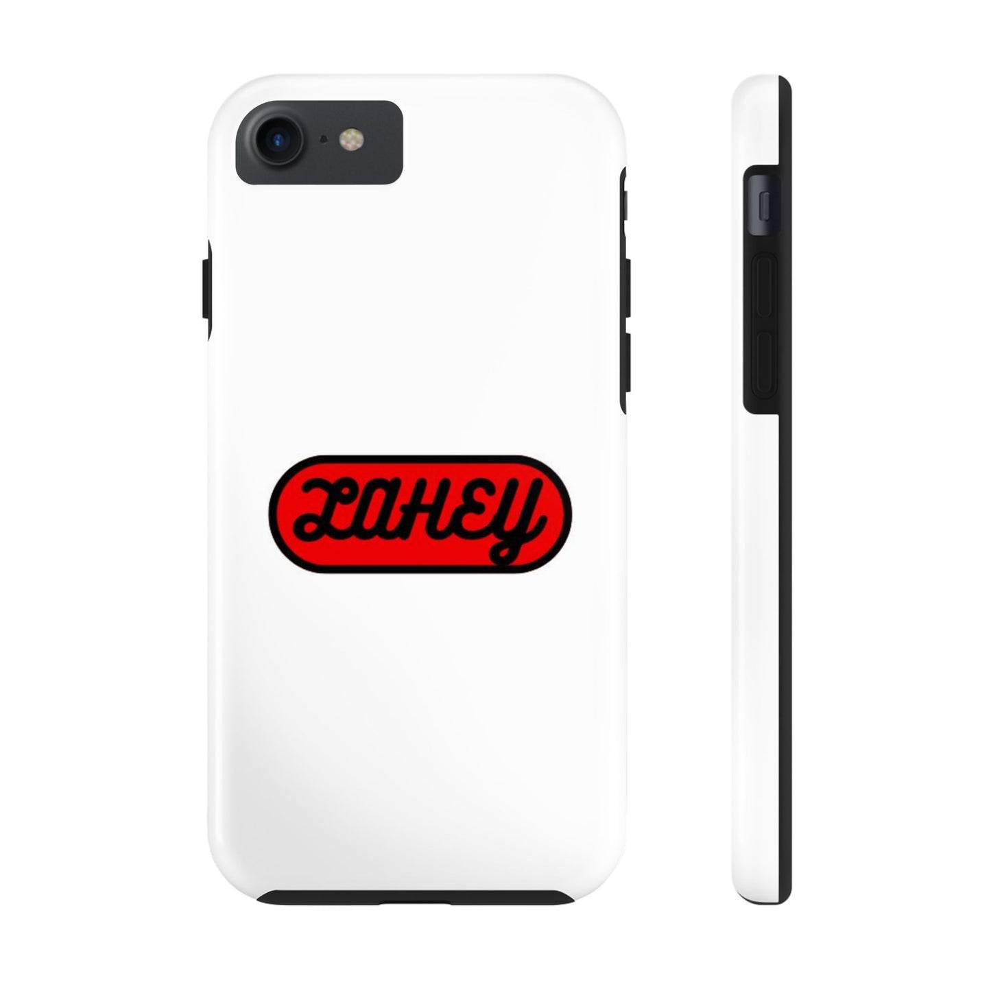 White & Red Lahey Phone Case