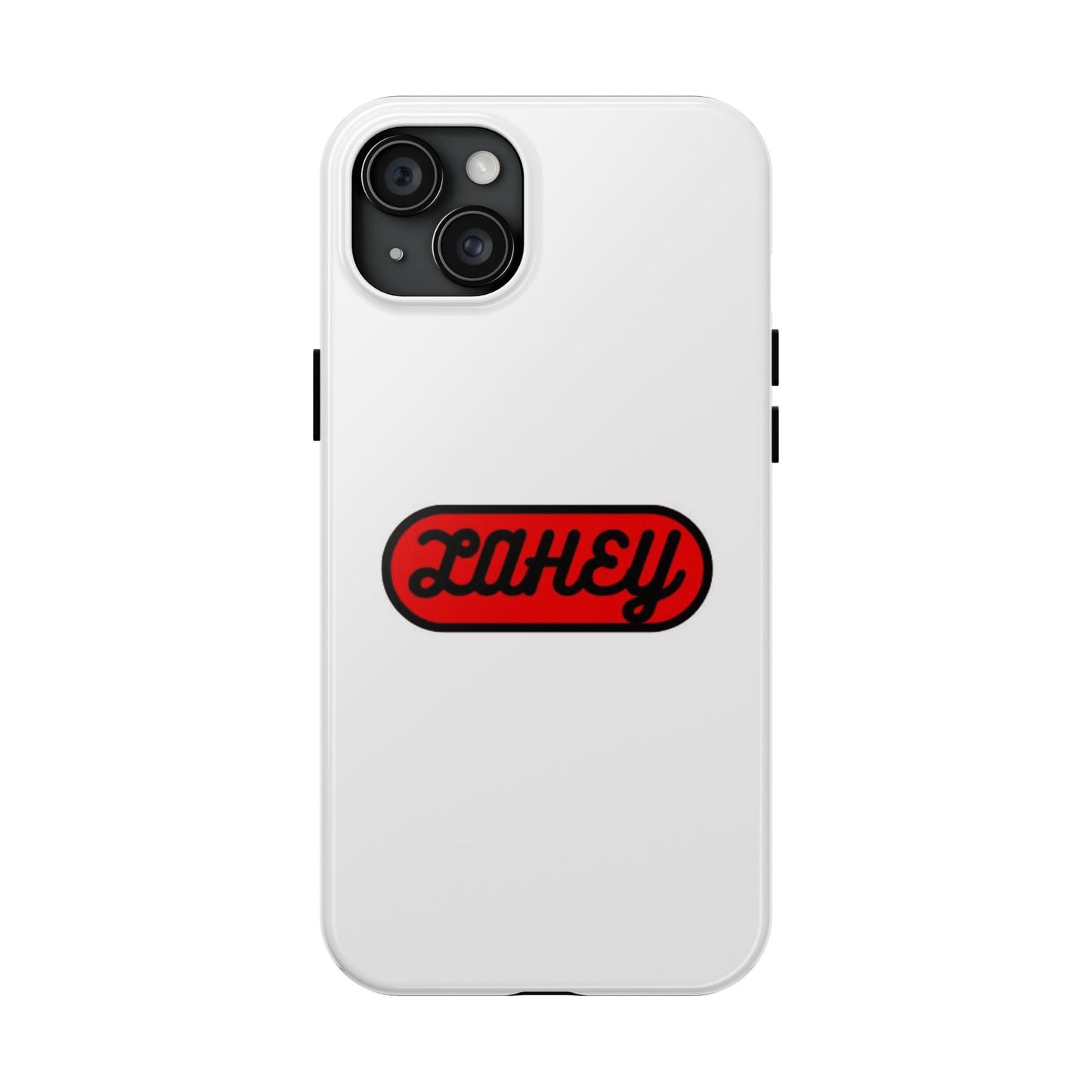 White & Red Lahey Phone Case