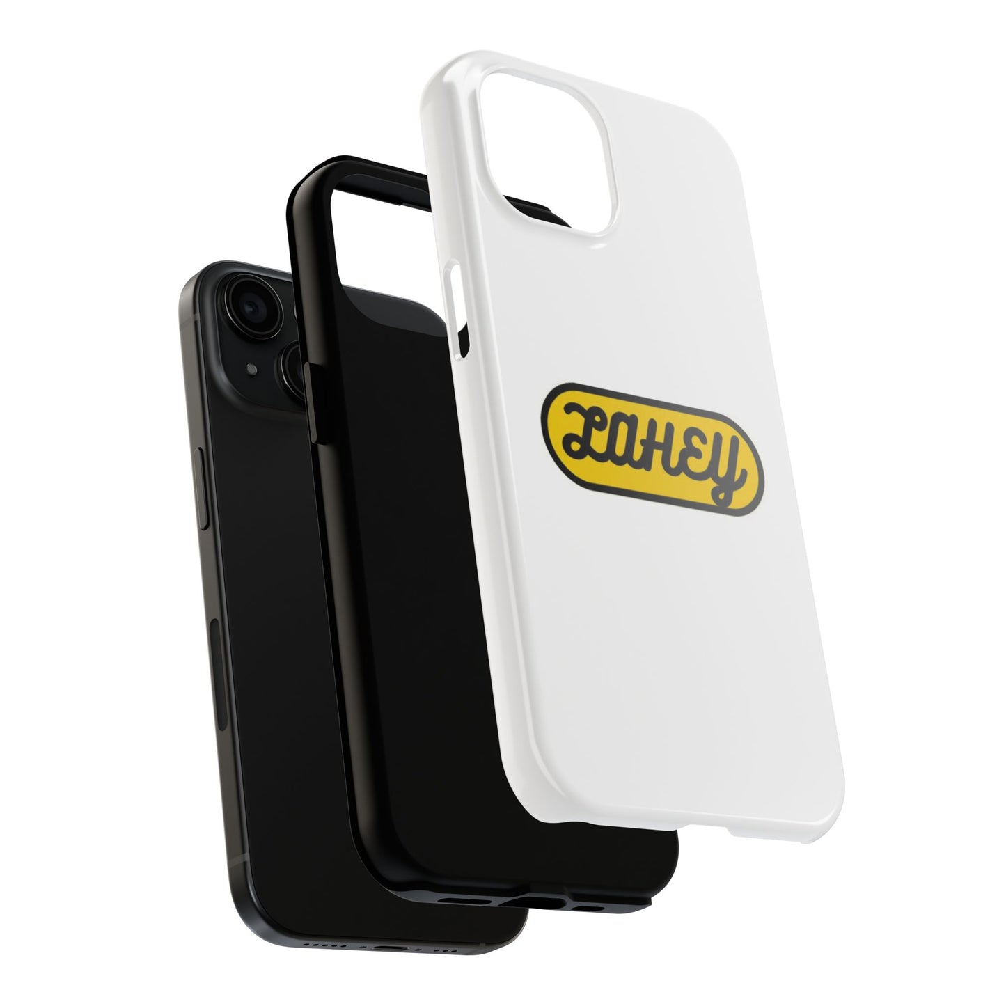 White & Yellow Lahey Phone Case