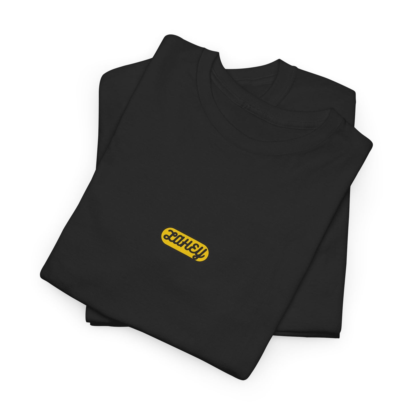 Yellow & Black Logo Tee