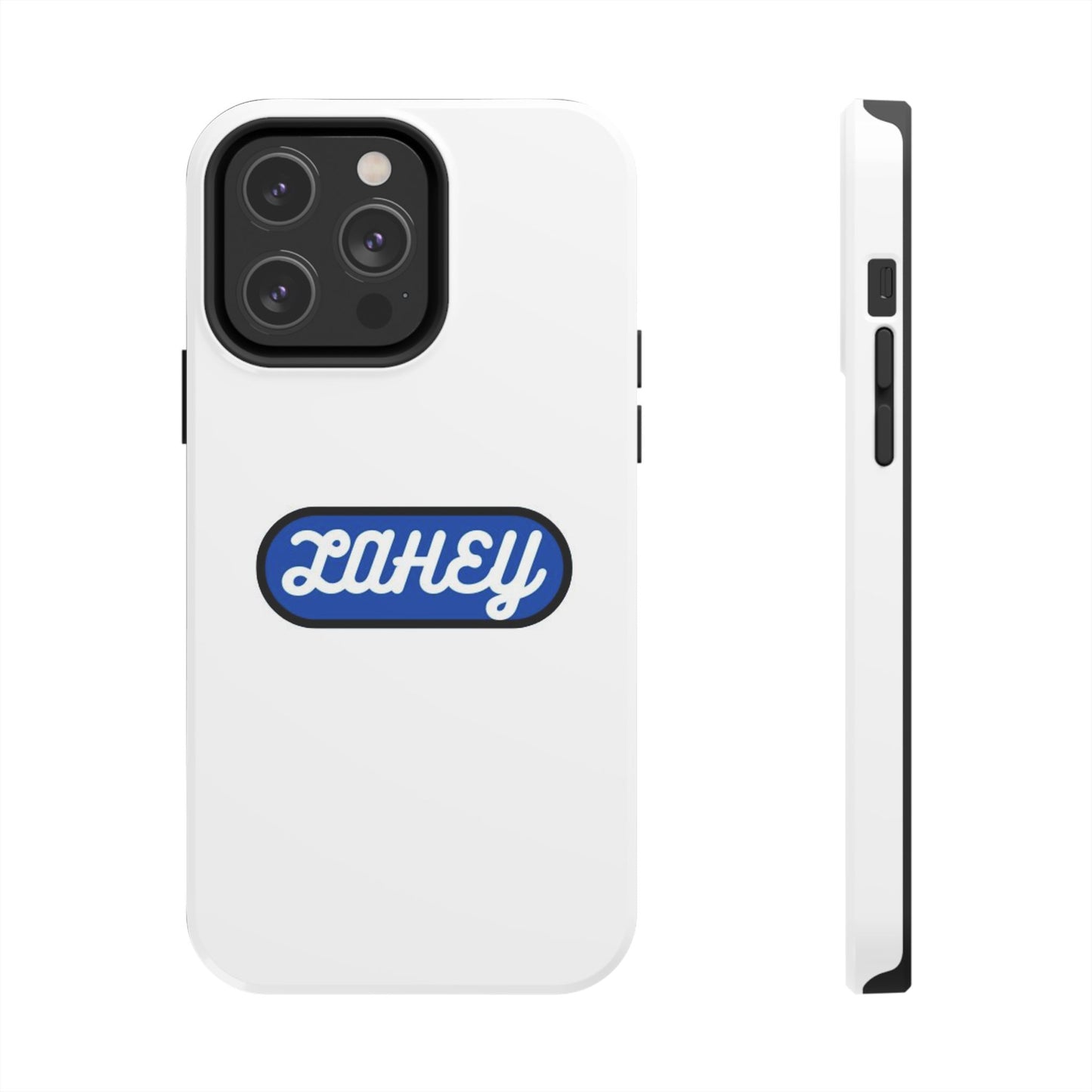 White & Blue Lahey Phone Case