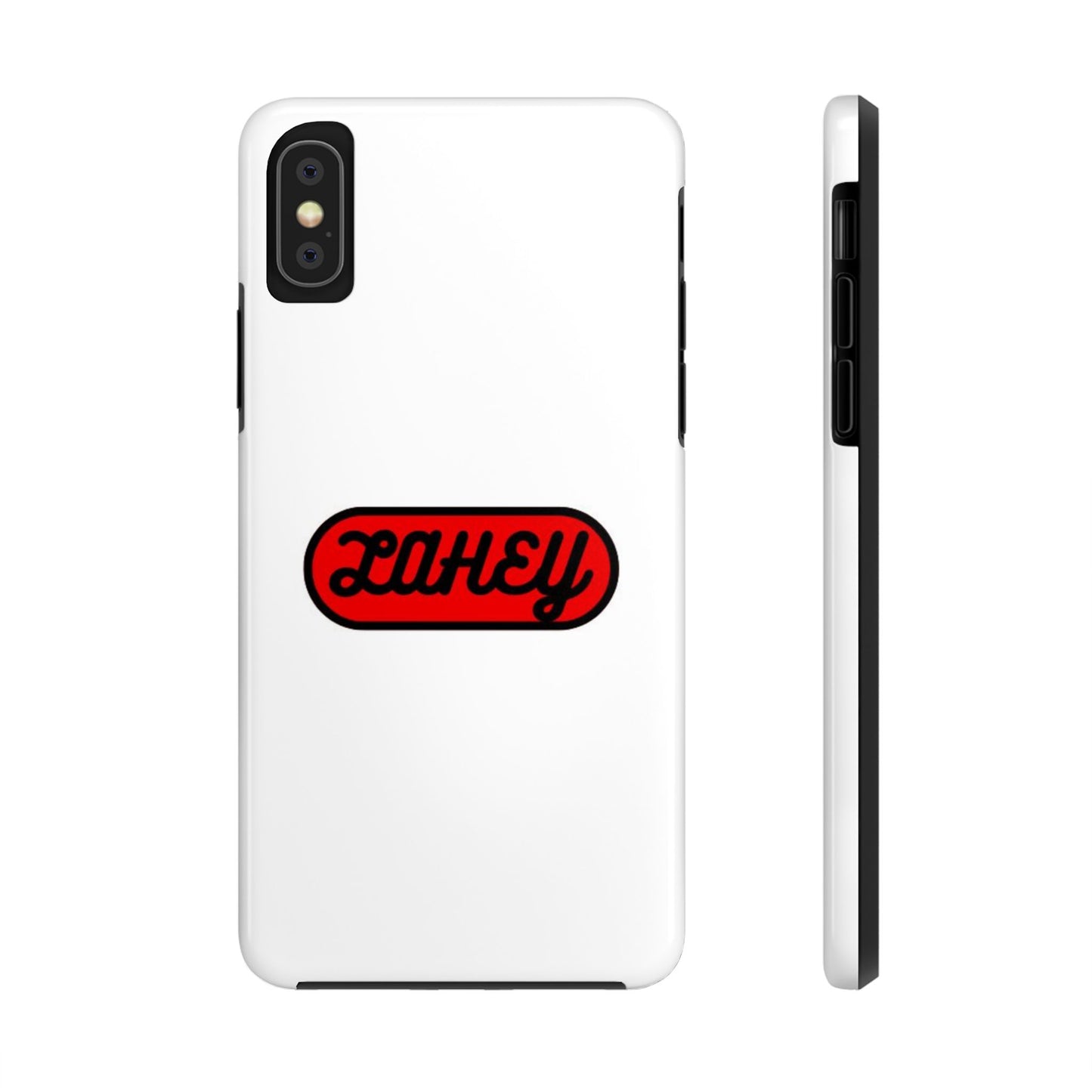 White & Red Lahey Phone Case