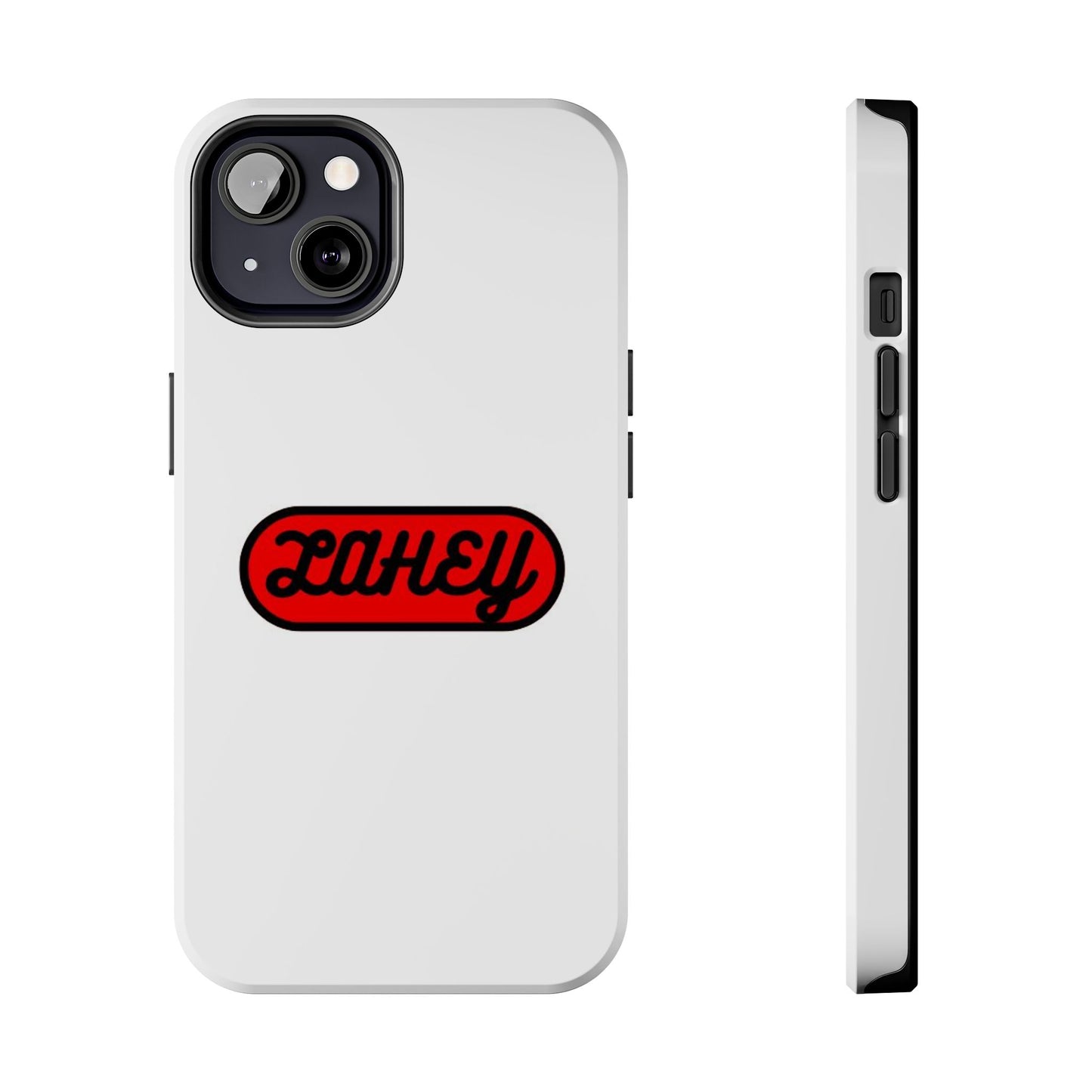 White & Red Lahey Phone Case