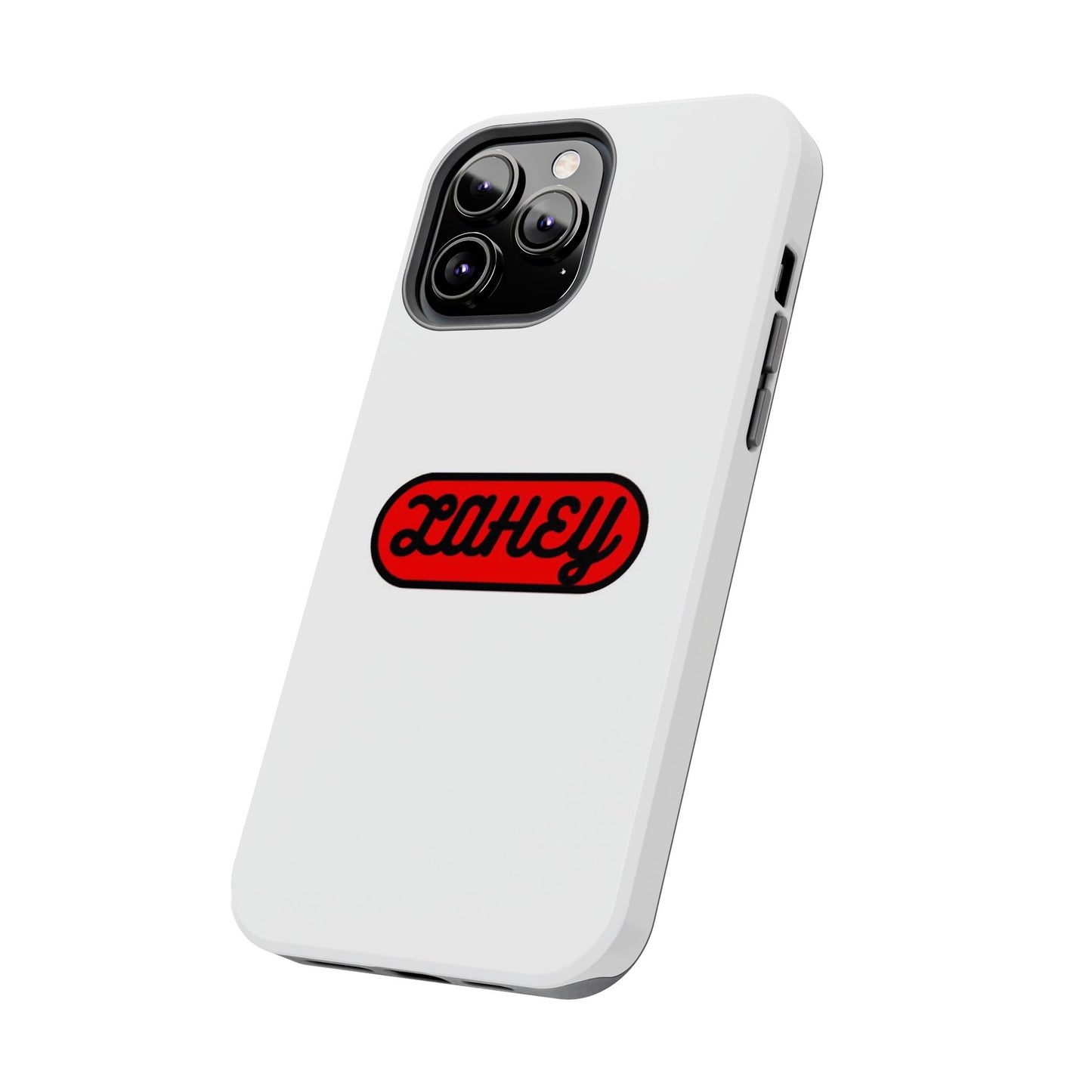 White & Red Lahey Phone Case