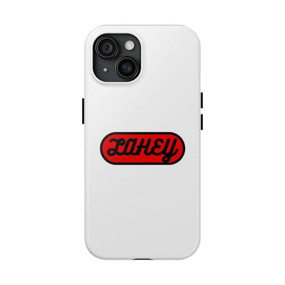 White & Red Lahey Phone Case