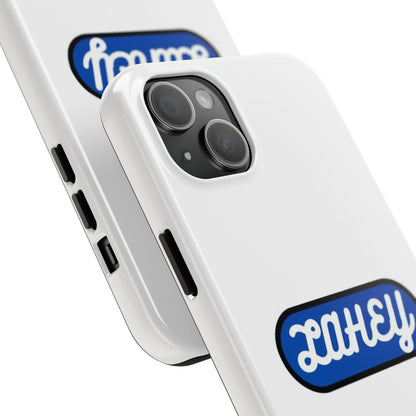 White & Blue Lahey Phone Case