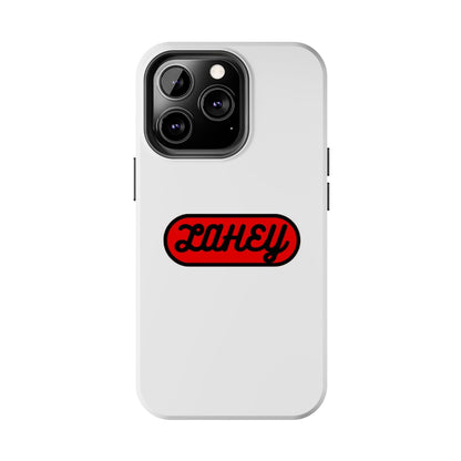 White & Red Lahey Phone Case