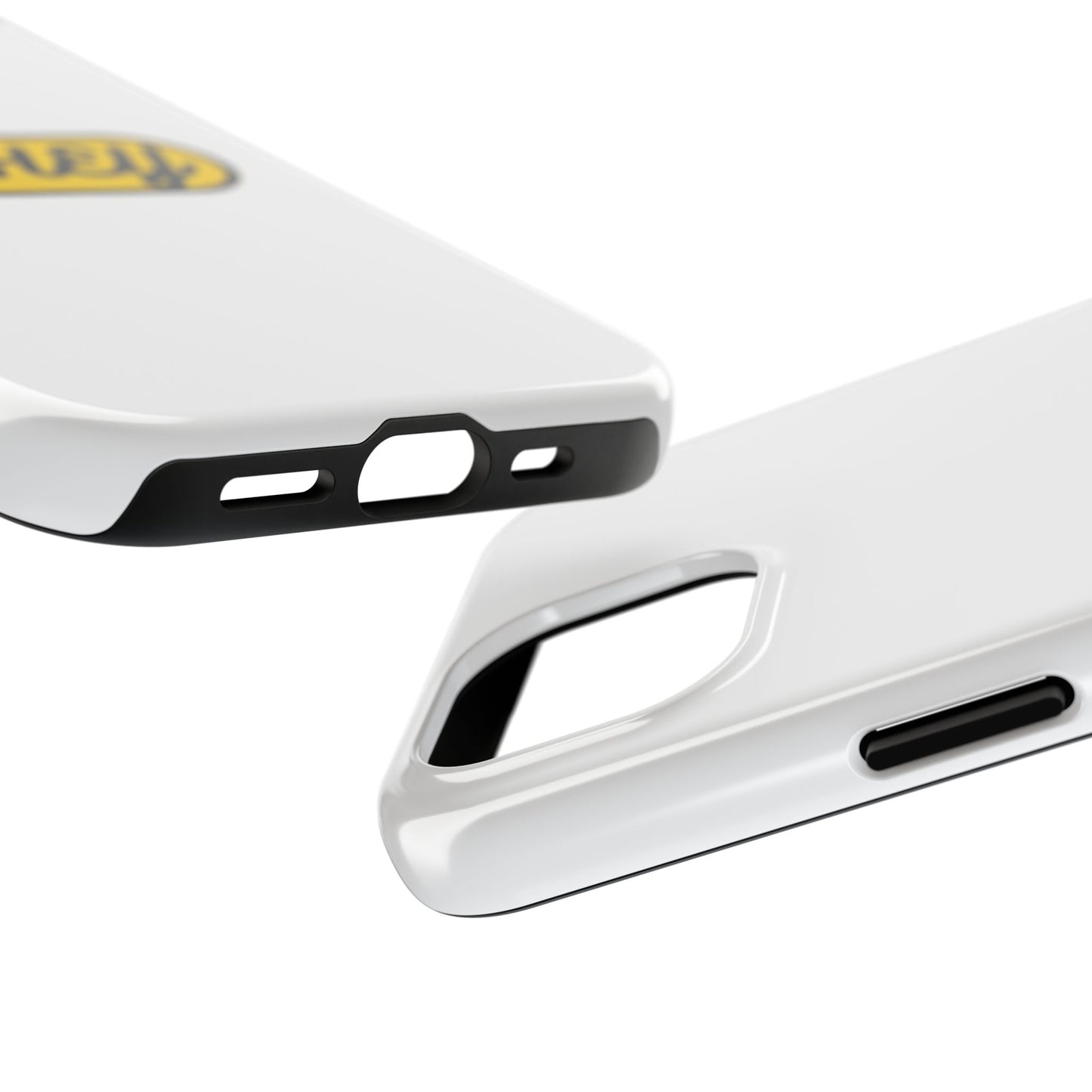 White & Yellow Lahey Phone Case