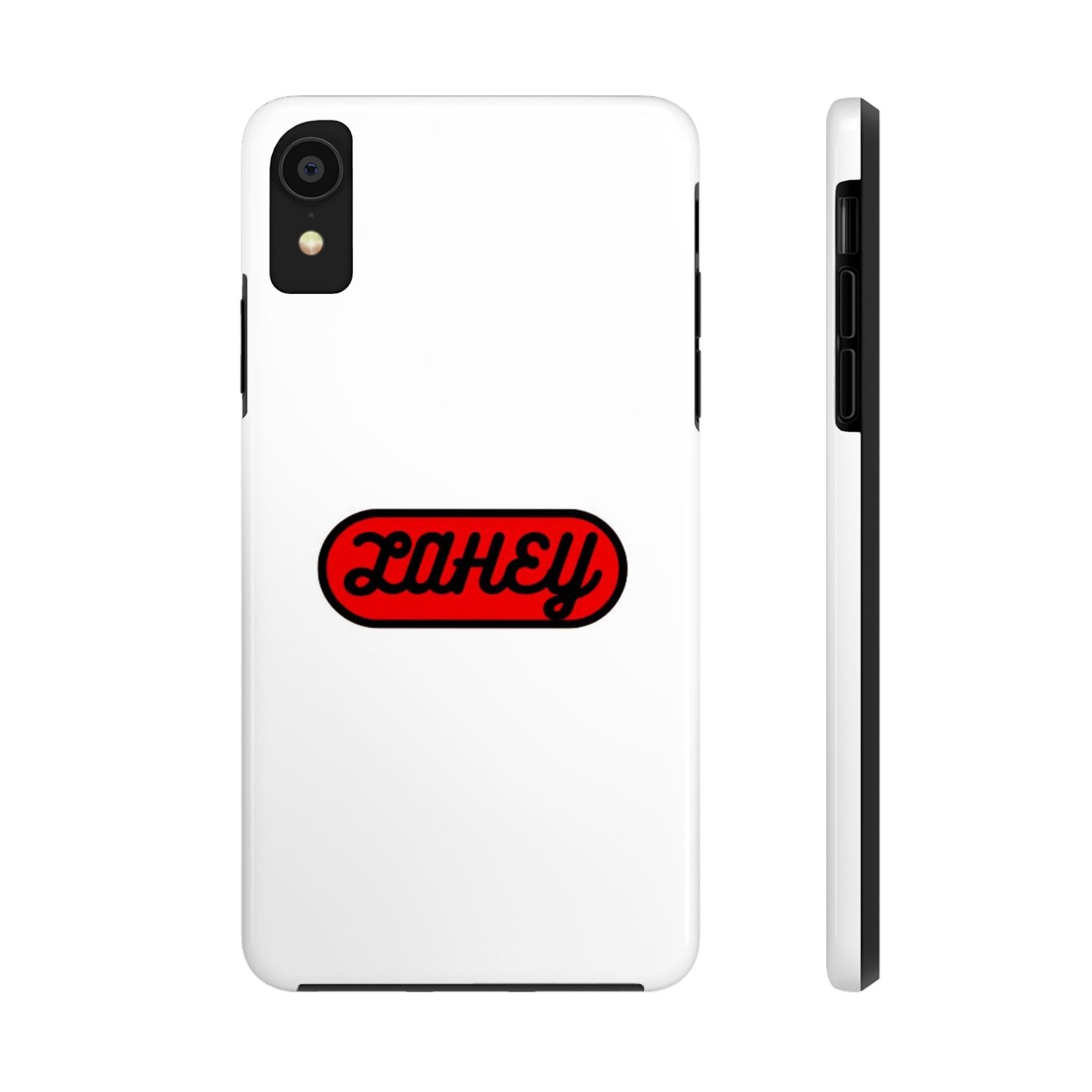 White & Red Lahey Phone Case