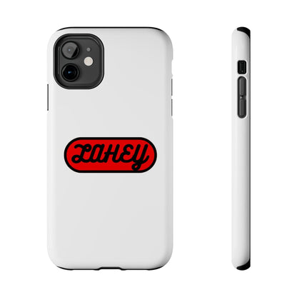 White & Red Lahey Phone Case