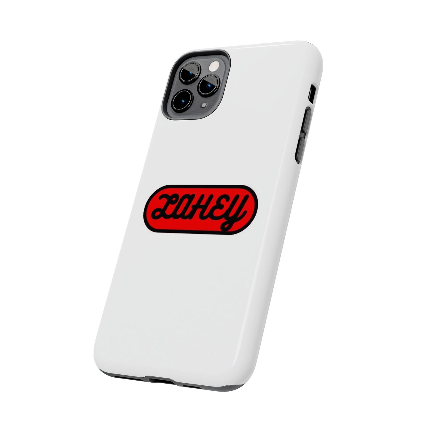 White & Red Lahey Phone Case