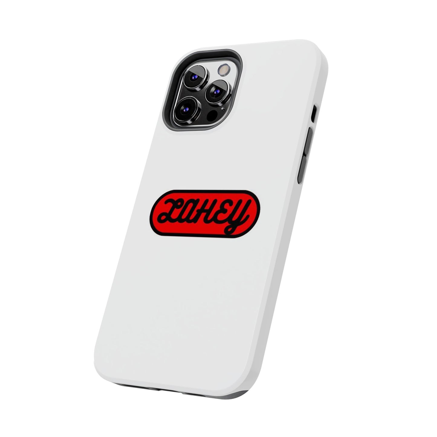 White & Red Lahey Phone Case