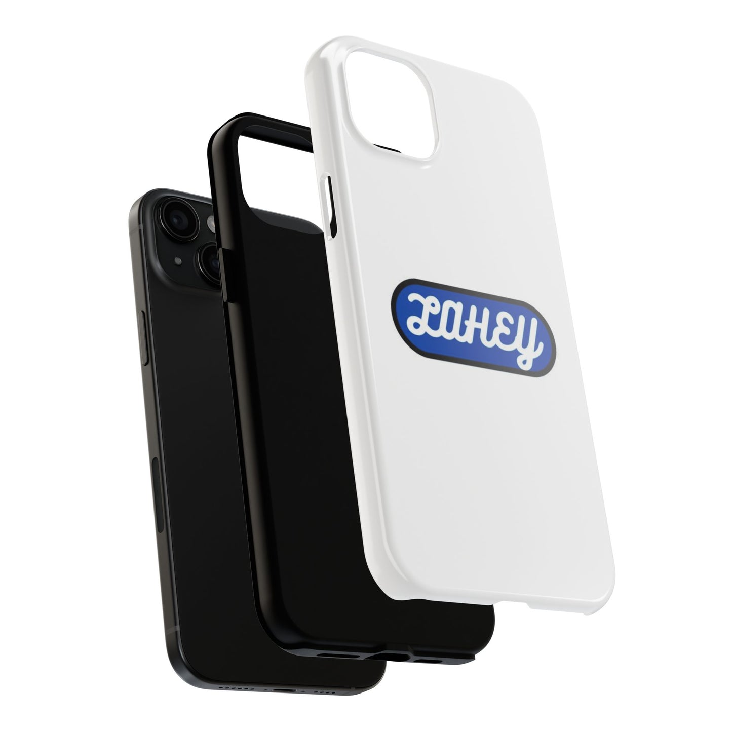 White & Blue Lahey Phone Case