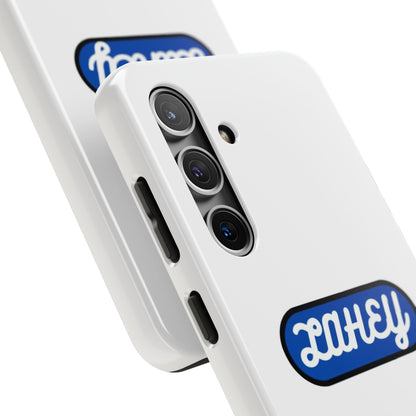 White & Blue Lahey Phone Case