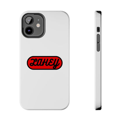 White & Red Lahey Phone Case